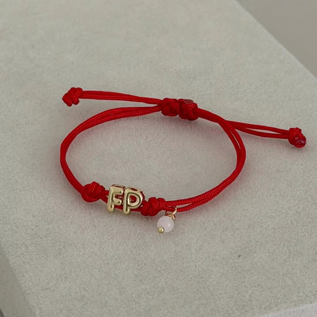 26 Letter Woven Hand Rope Colored Bracelet