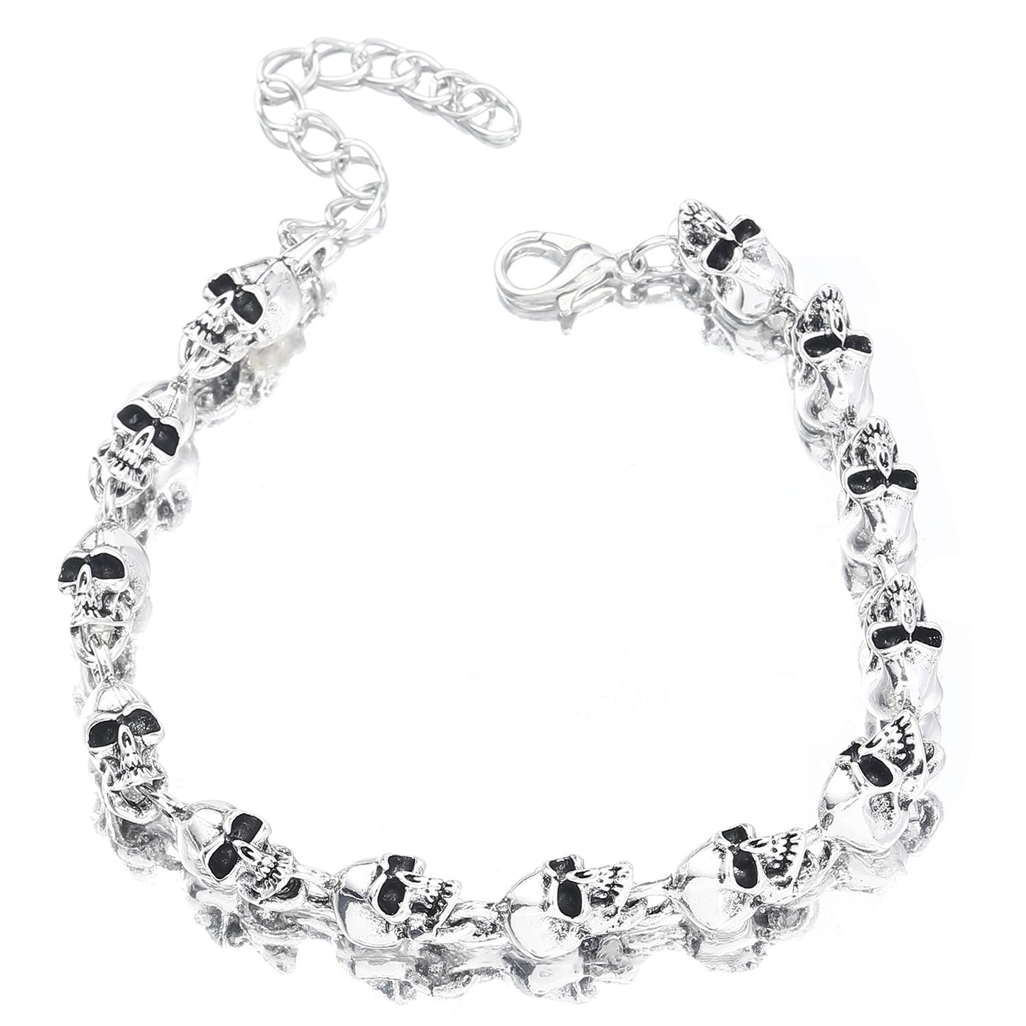 Men's Retro Creative Personalized Skull Metal Bracelet