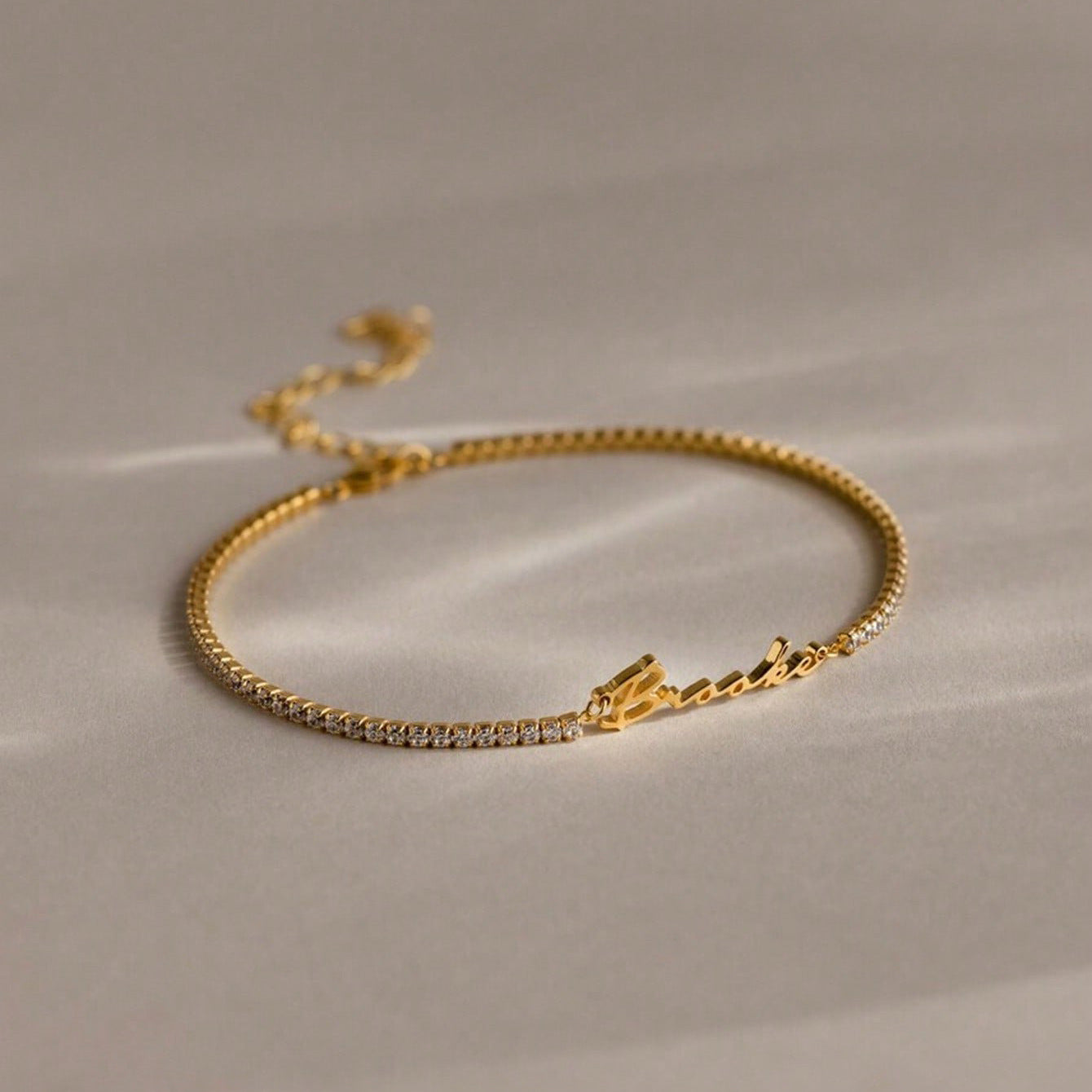 Customized Name Tennis Bracelet
