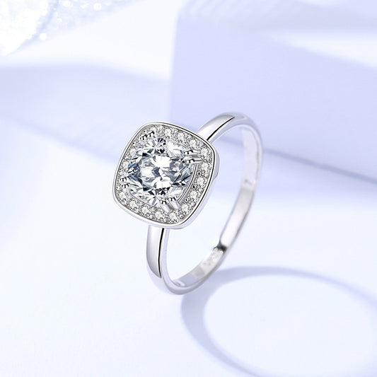15-Carat Moissanite Ring For The Index Finger